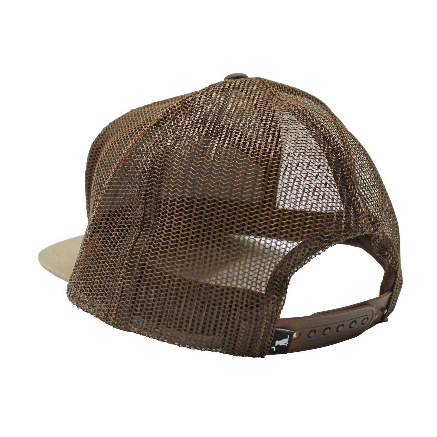 Local Boy Butcher Patch 7 Panel Hat- Light Brown/Brown