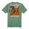 Local Boy Safety Dog SS Tee - Light Green