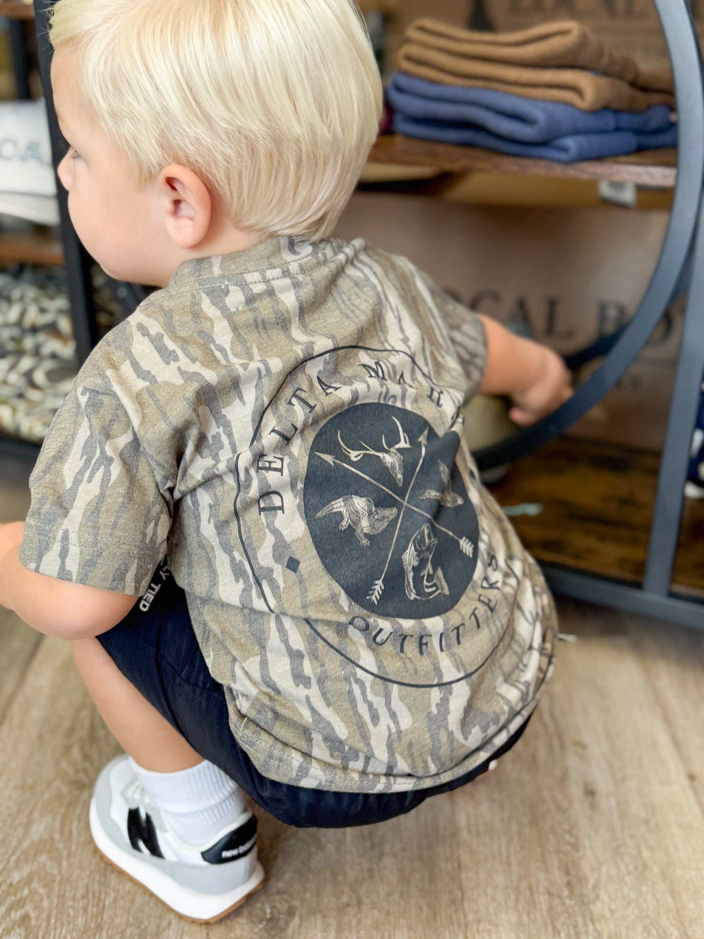 Toddler Mossy Oak Delta Marsh S/S Tee - Bottomland