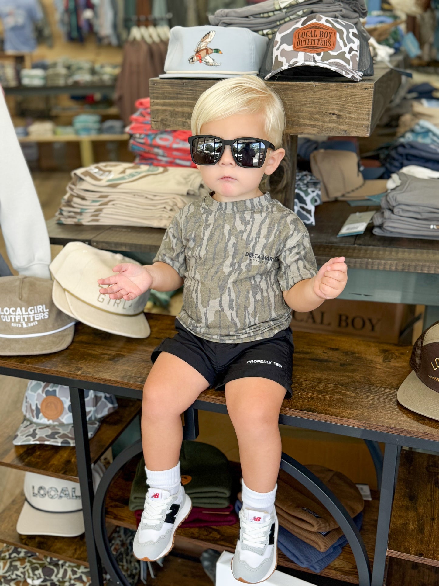 Toddler Mossy Oak Delta Marsh S/S Tee - Bottomland