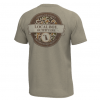 Local Boy Graphic S/S Heather Blend Crew - Vintage Sphere - Sand