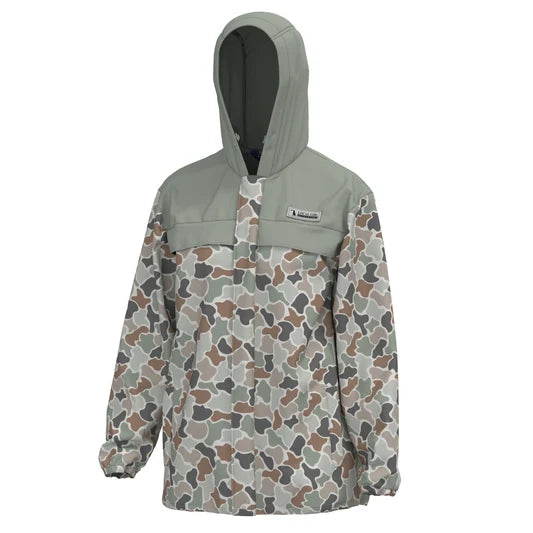 Local Girl Rain Jacket - Forest Camo Flora