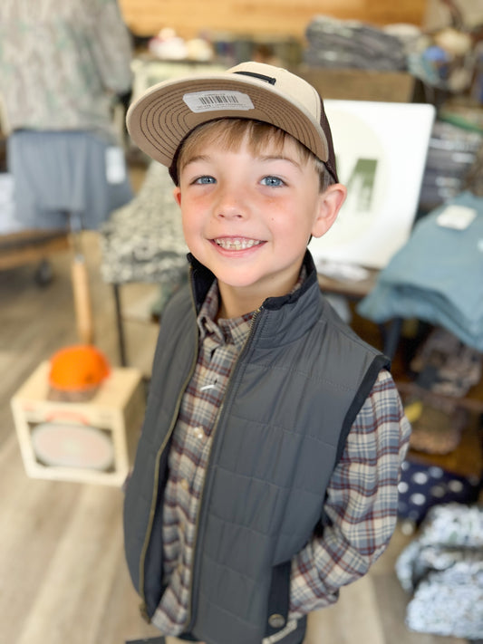 Youth Local Boy Gardner Stretch Flannel - TGN