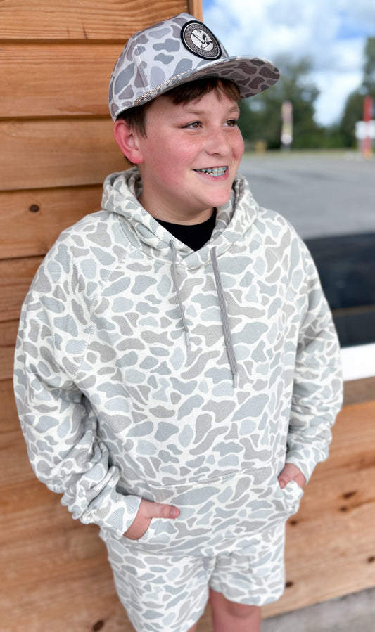 YOUTH/Toddler Burlebo Vintage Washed Hoodie