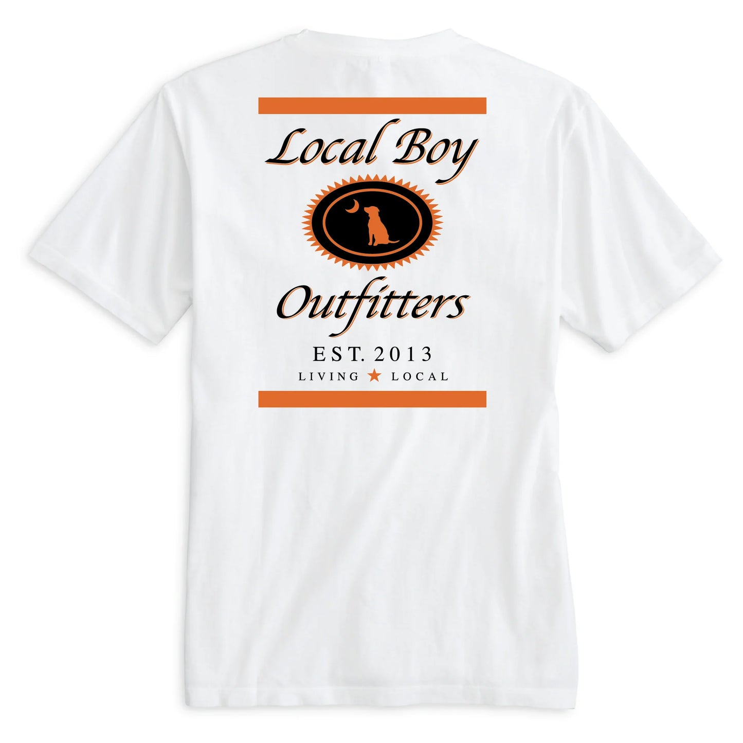 Local Boy 80 Proof Tee - White