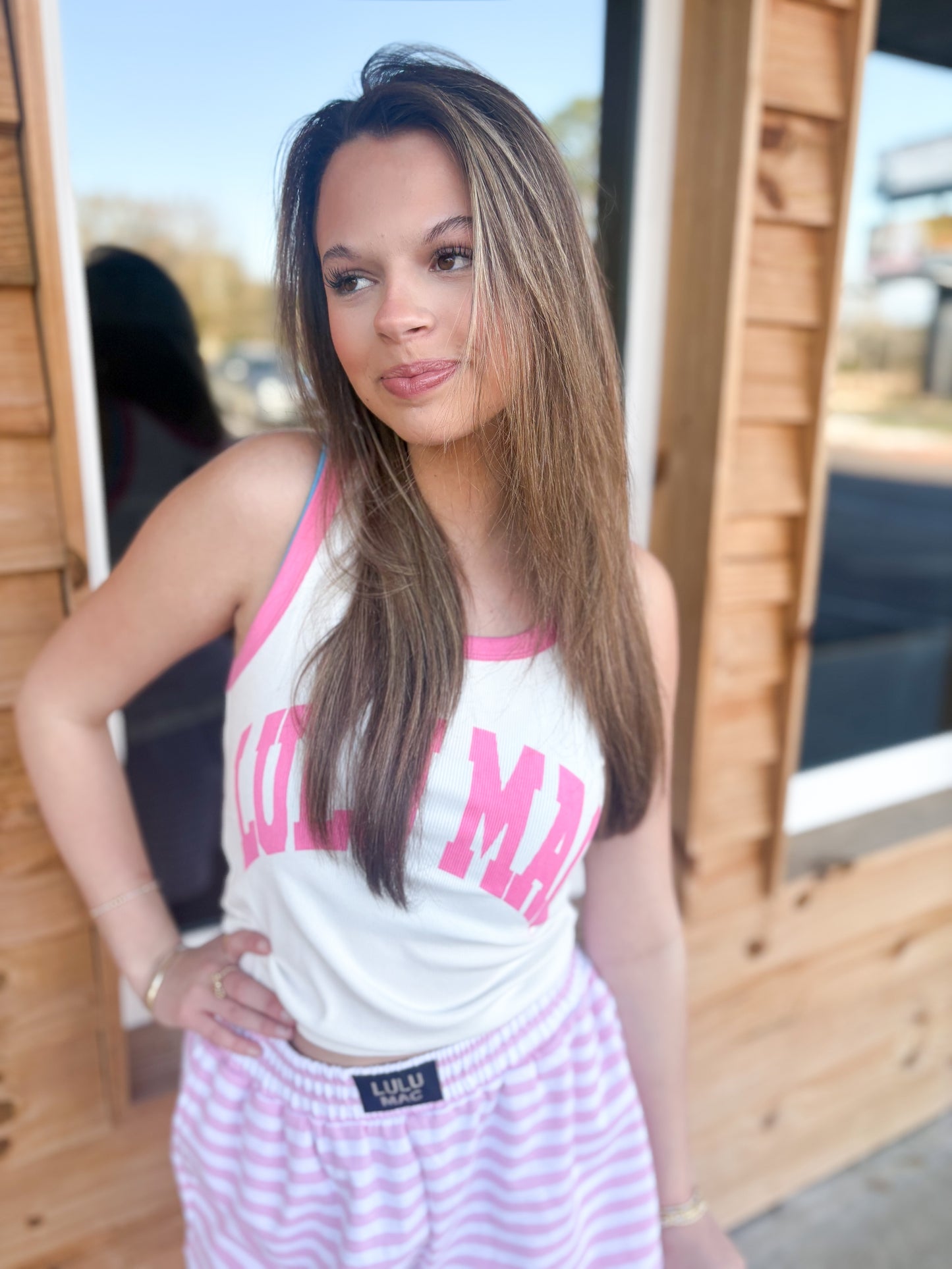 Lulu Mac Tank - Bubblegum