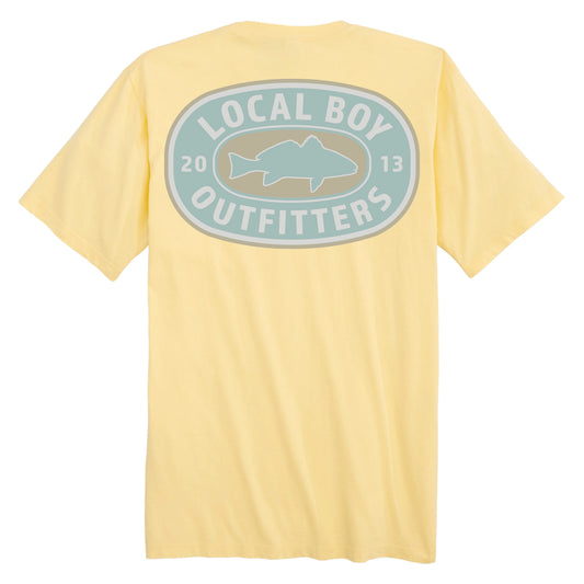 Youth Local Boy Sandy Red SS Tee- Banana
