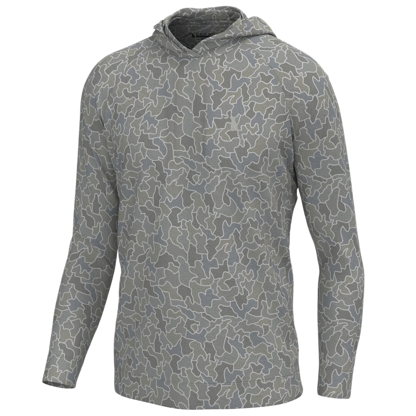 Local Boy Outfitters Youth Hemlock Hoodie- Cobblestone Gray