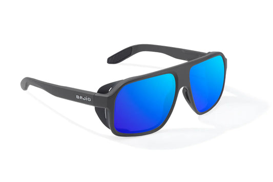 Bajio Cocho - Graphite Black Matte/Blue Mirror Glass