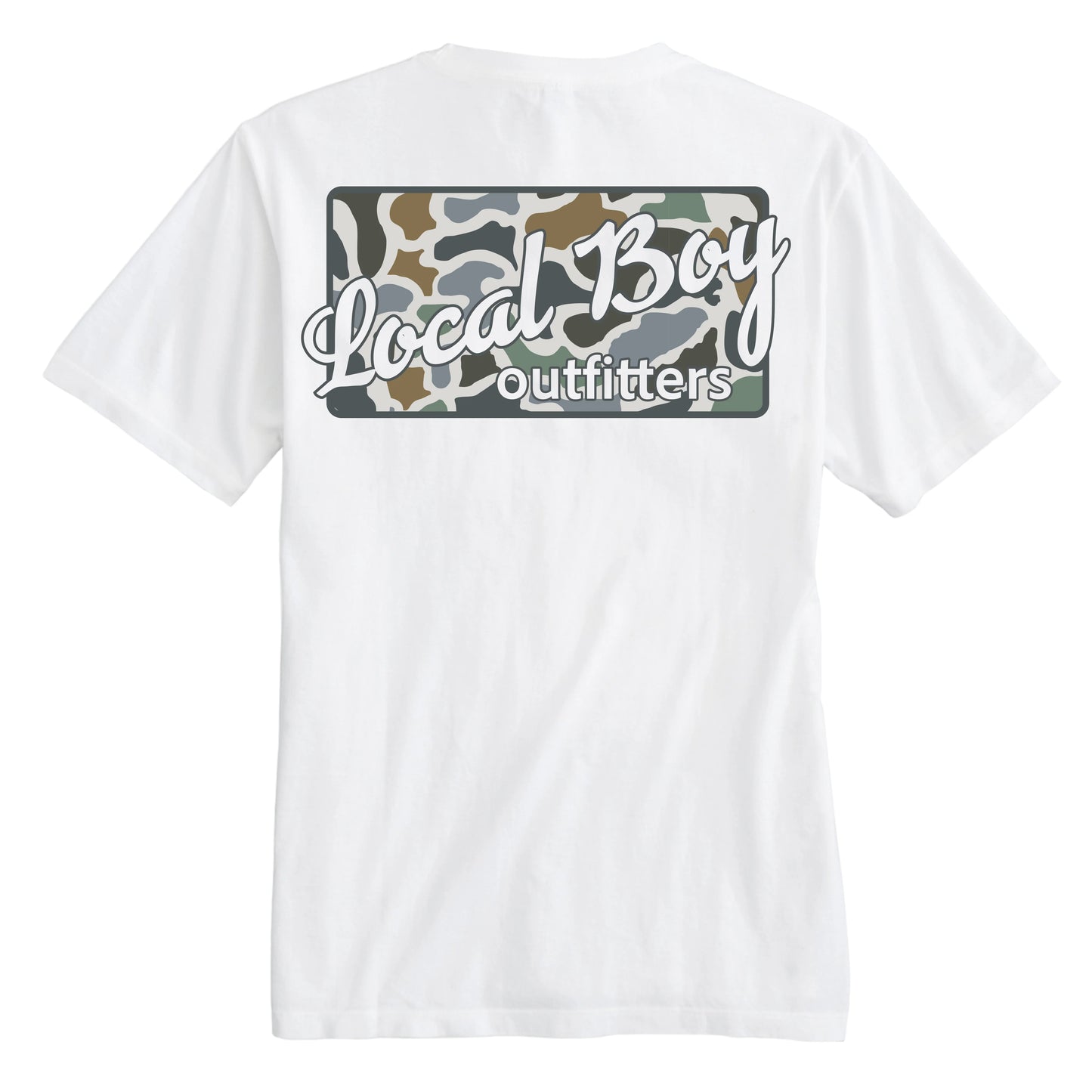 Local Boy Outfitters LCF Bluff Plate SS Tee -White