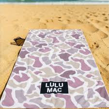 Lulu Mac Camo Beach Towel