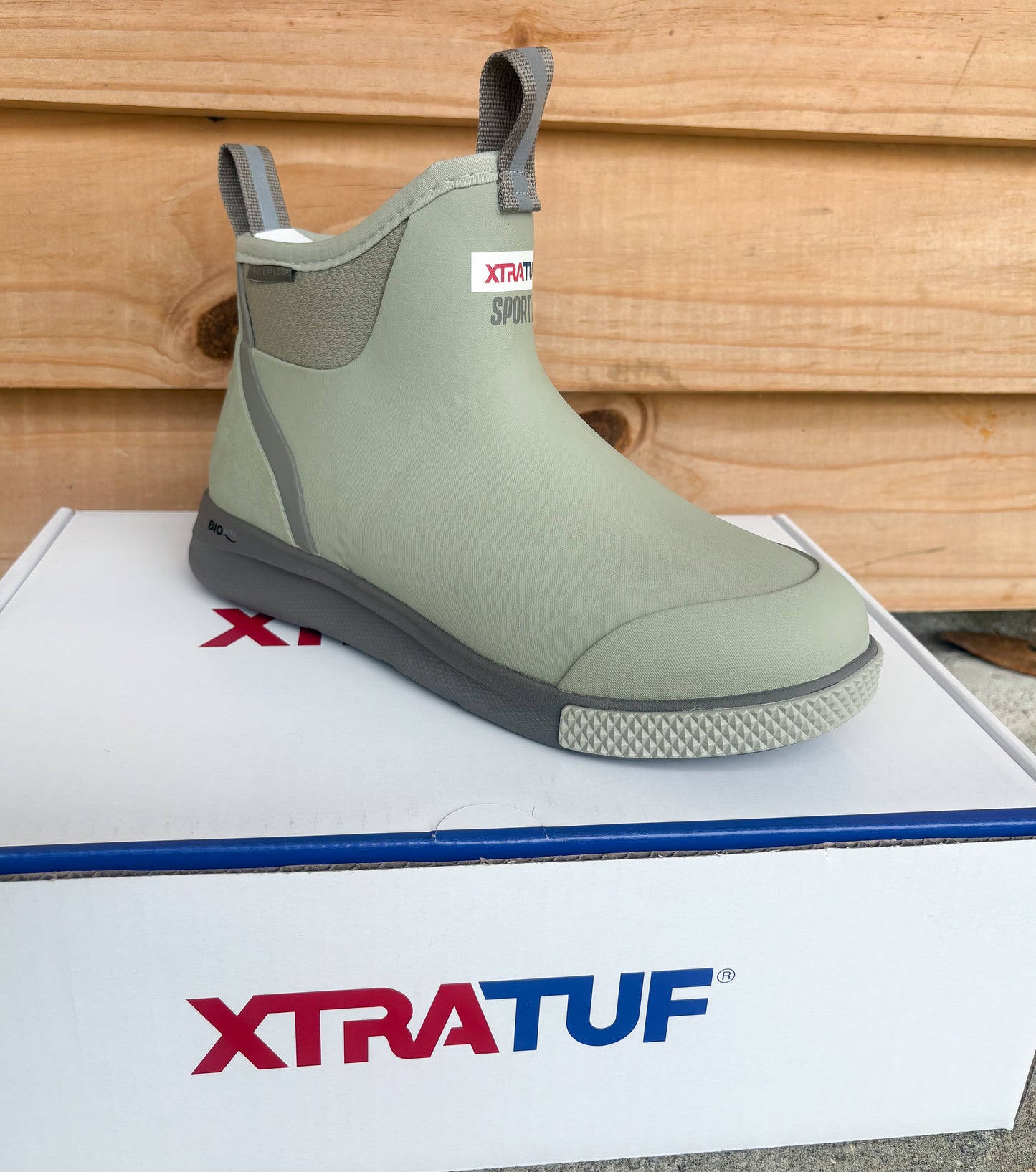 MEN'S ANKLE DECK BOOT SPORT - Stone