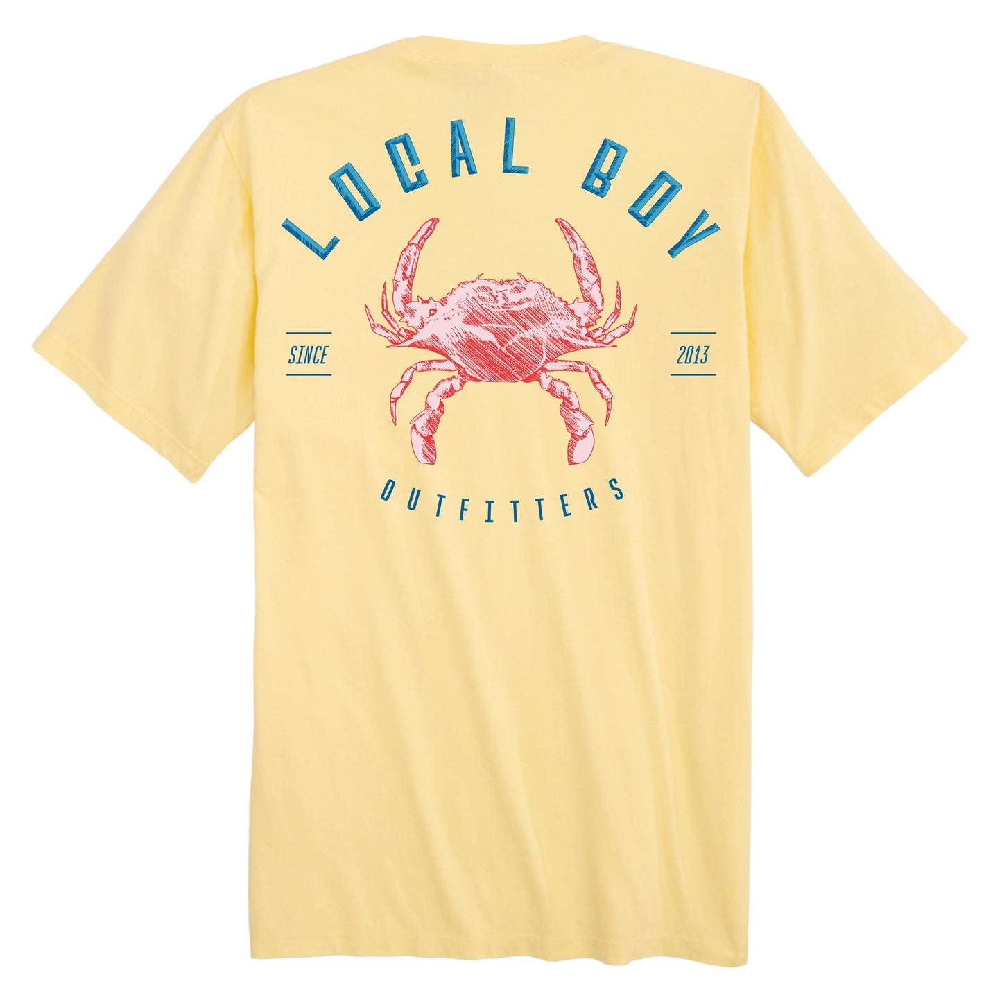 Local Boy Outfitters Crabby SS Tee -Banana