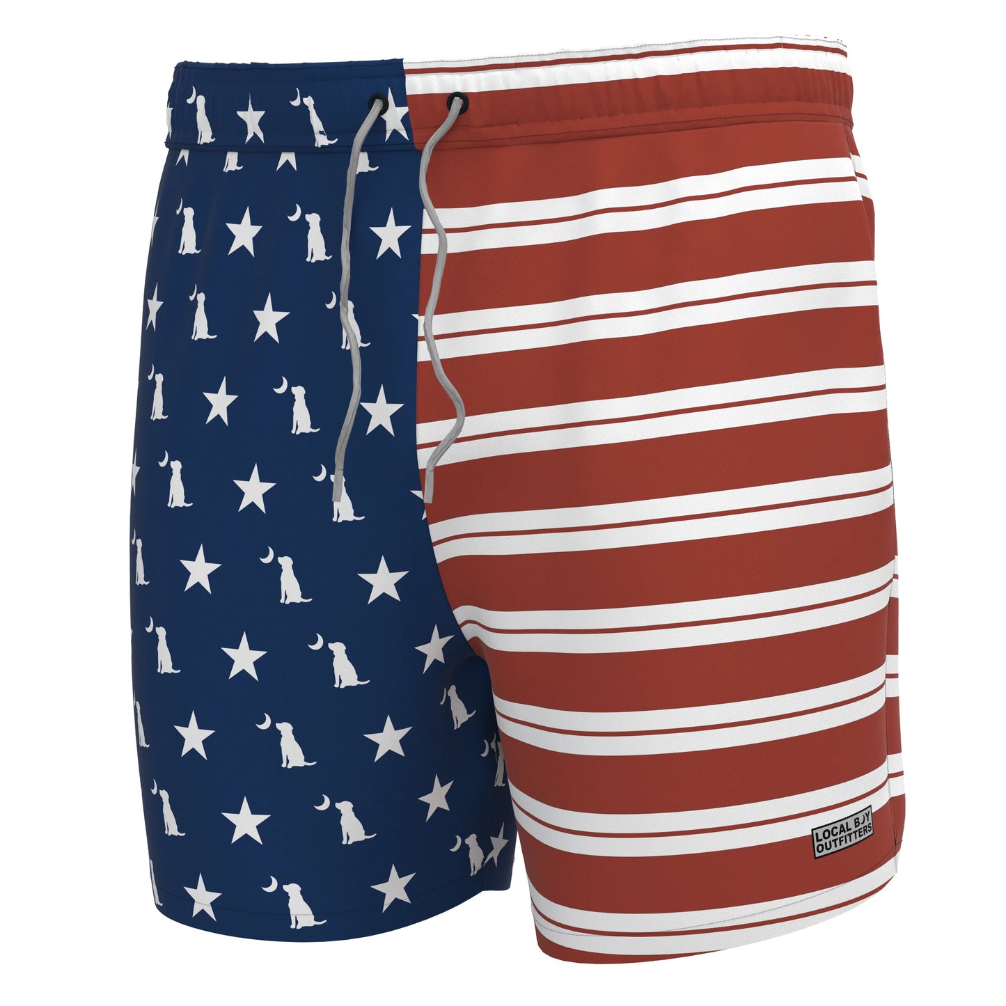 Local Boy Outfitters Bayview Swim Trunks - American Local
