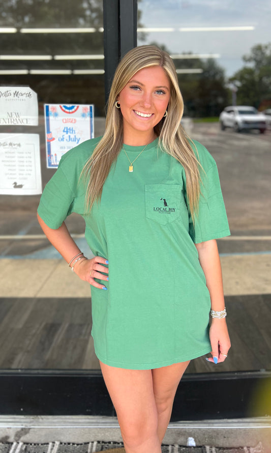 Local Boy Outfitters GSP Flush SS Tee - Light Green