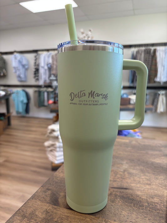 Delta Marsh Outfitters Tumbler - Seafoam