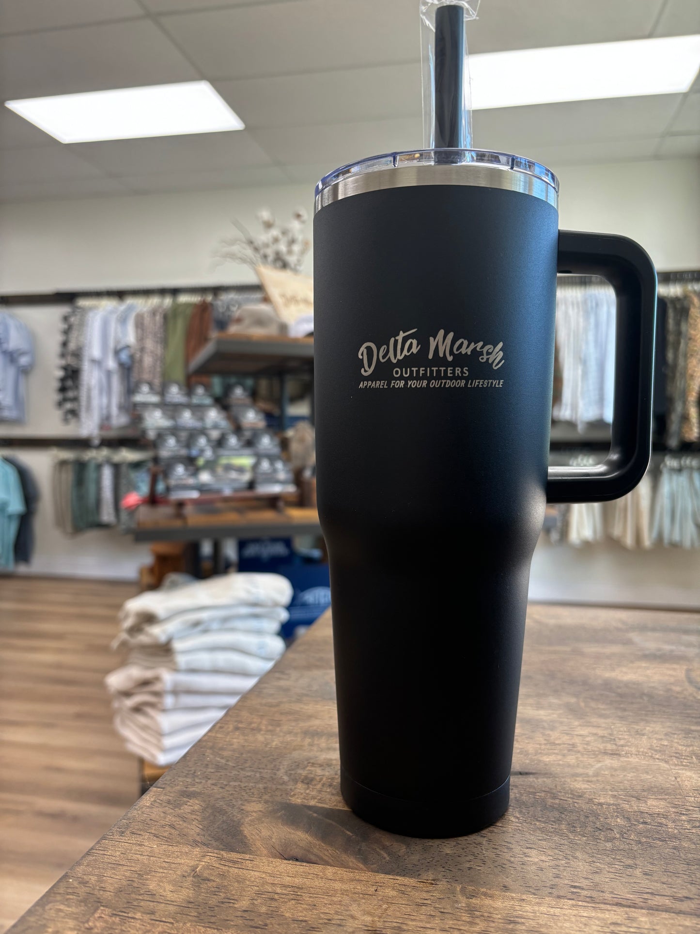 Delta Marsh Outfitters Tumbler - Black