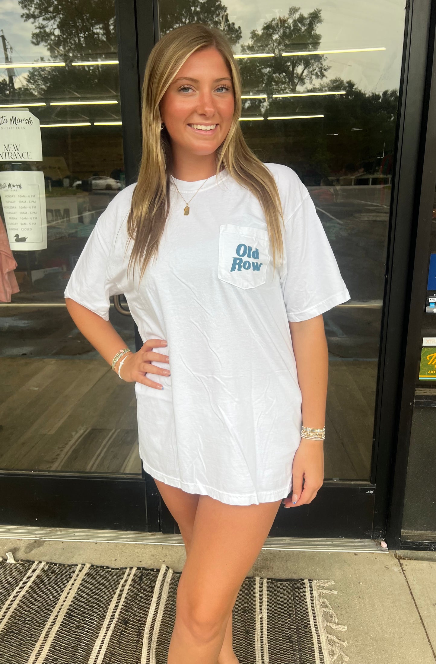 Old Row Retro Can Short Sleeve Tee - White