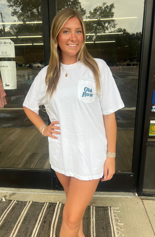 Old Row Retro Can Short Sleeve Tee - White