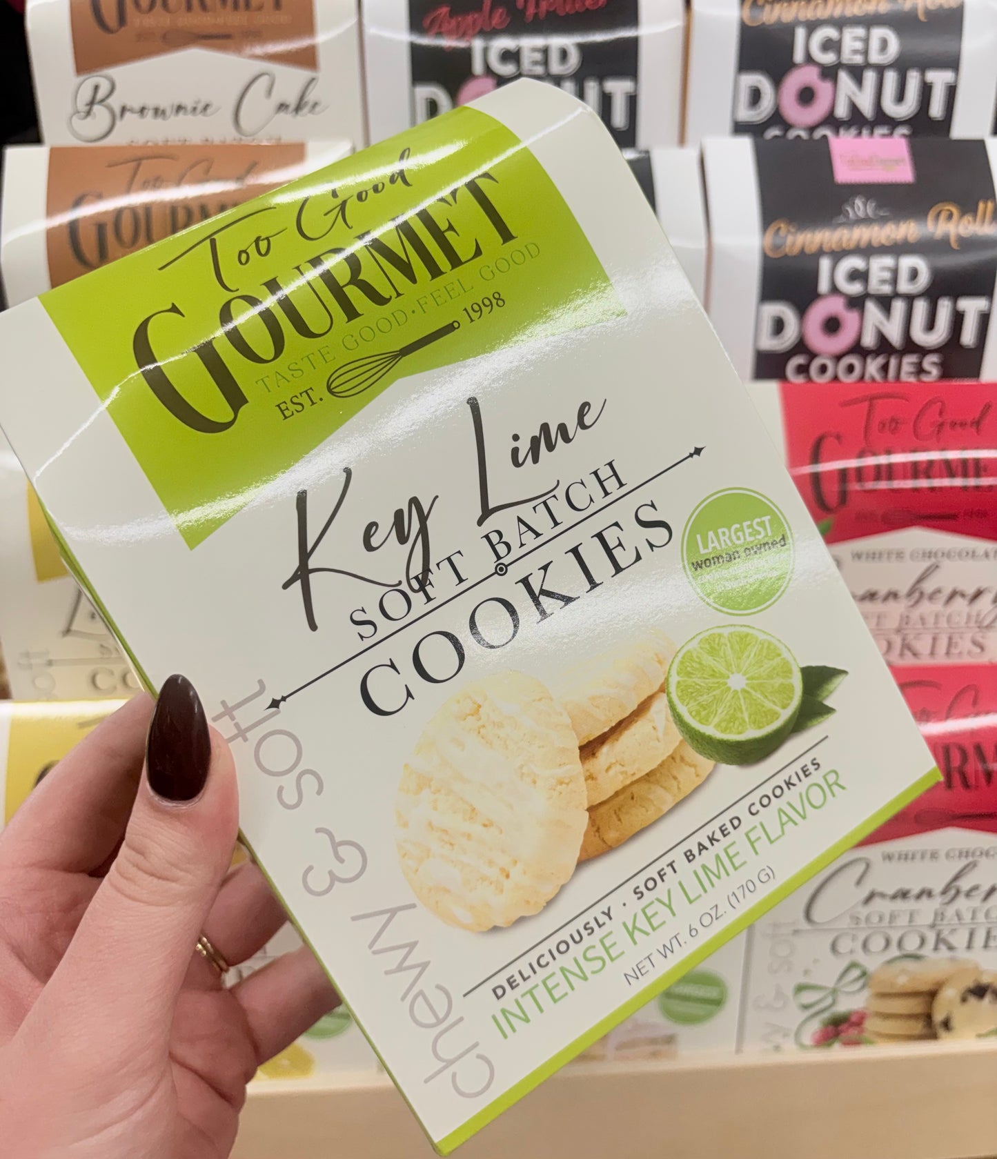 Key Lime Soft Batch Batter Cookies 2” 6 oz