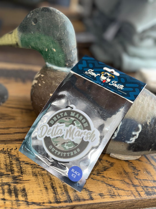 Delta Marsh Air Freshener - Black Ice Scent