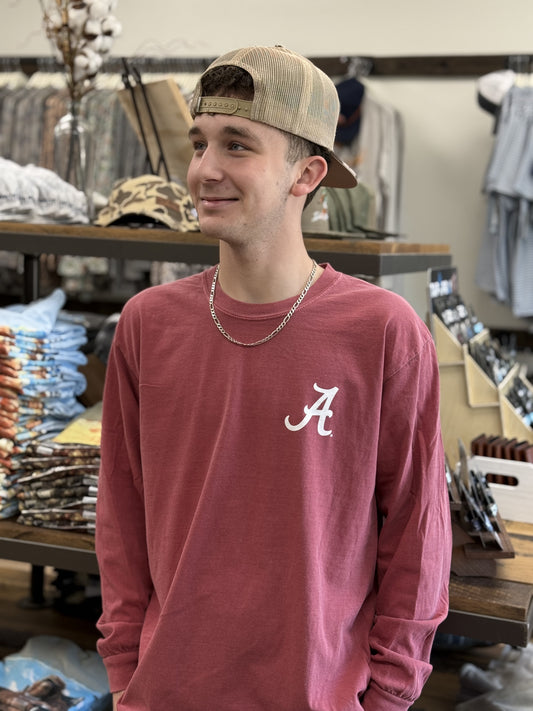 Speckle Bellies - Bedded Buck Long Sleeve