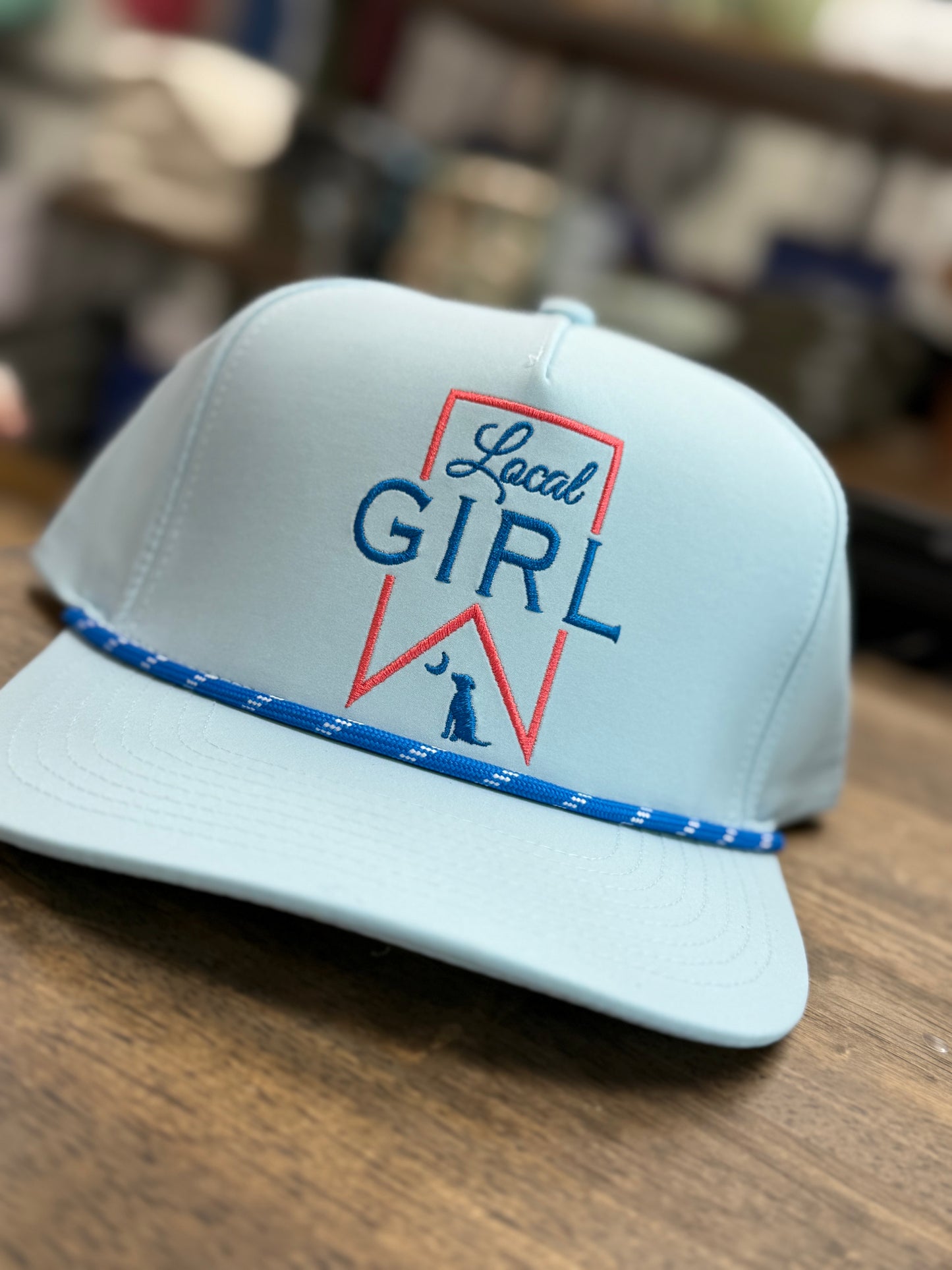 Local Girl Outfitters Ultra Logo RH - Pale Aqua