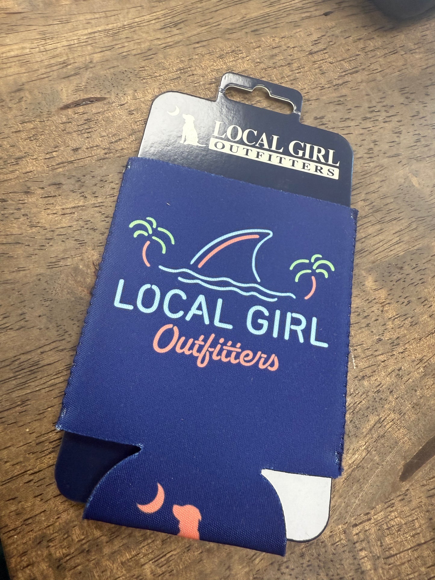 Local Girl Shark Fin Koozie
