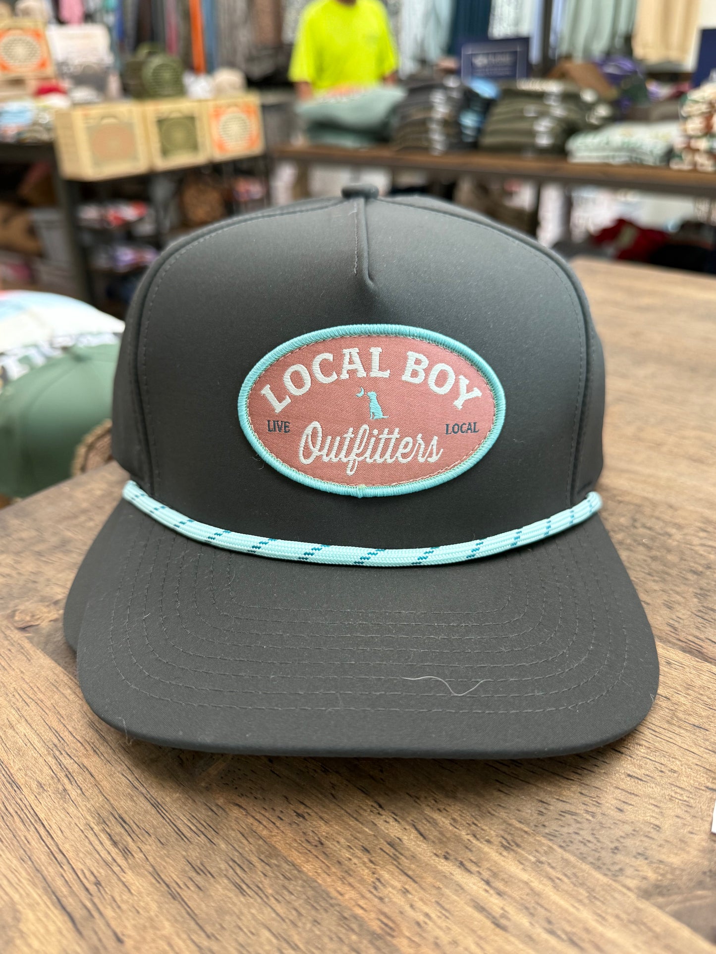 Local Boy Outfitters Pub Sign HC Rope Hat - Charcoal