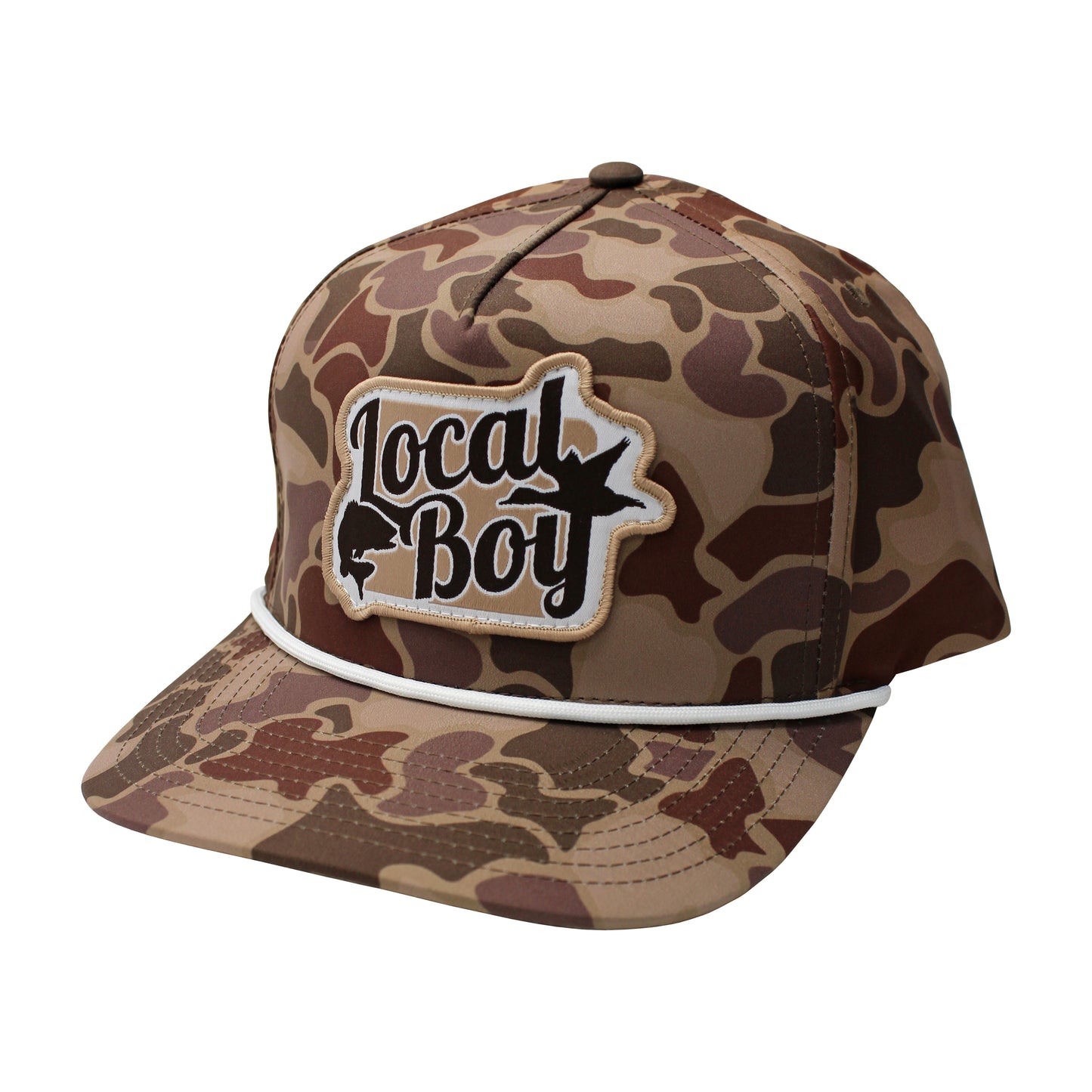 Local Boy Outfitters Open Season HC Rope Hat - Black/Localflage