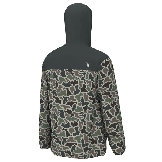 Local Boy Outfitters Rain Jacket - Dog Sand & Moon Camo