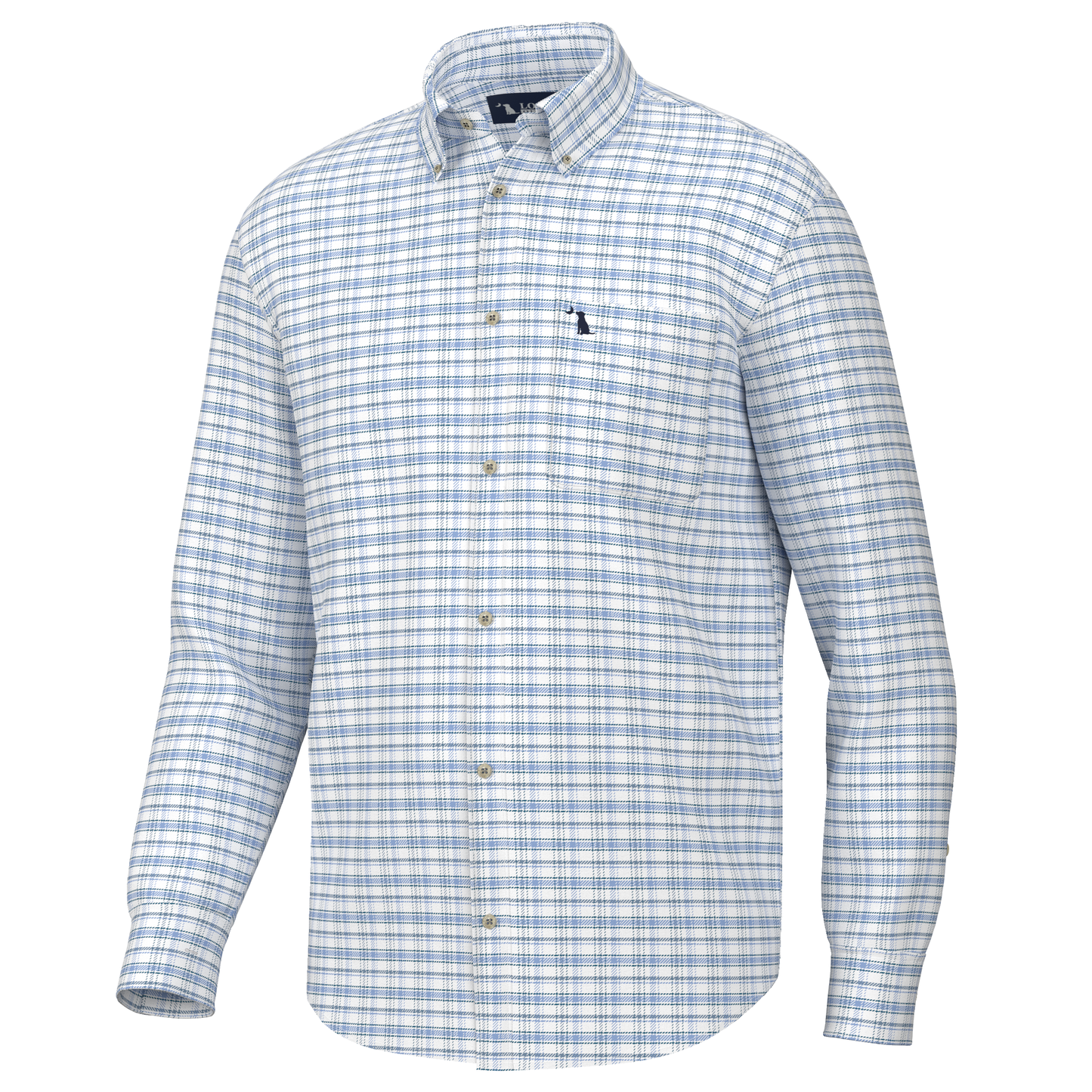 Local Boy Outfitters McNally Dress Shirt - Violet/Lavender/Teal