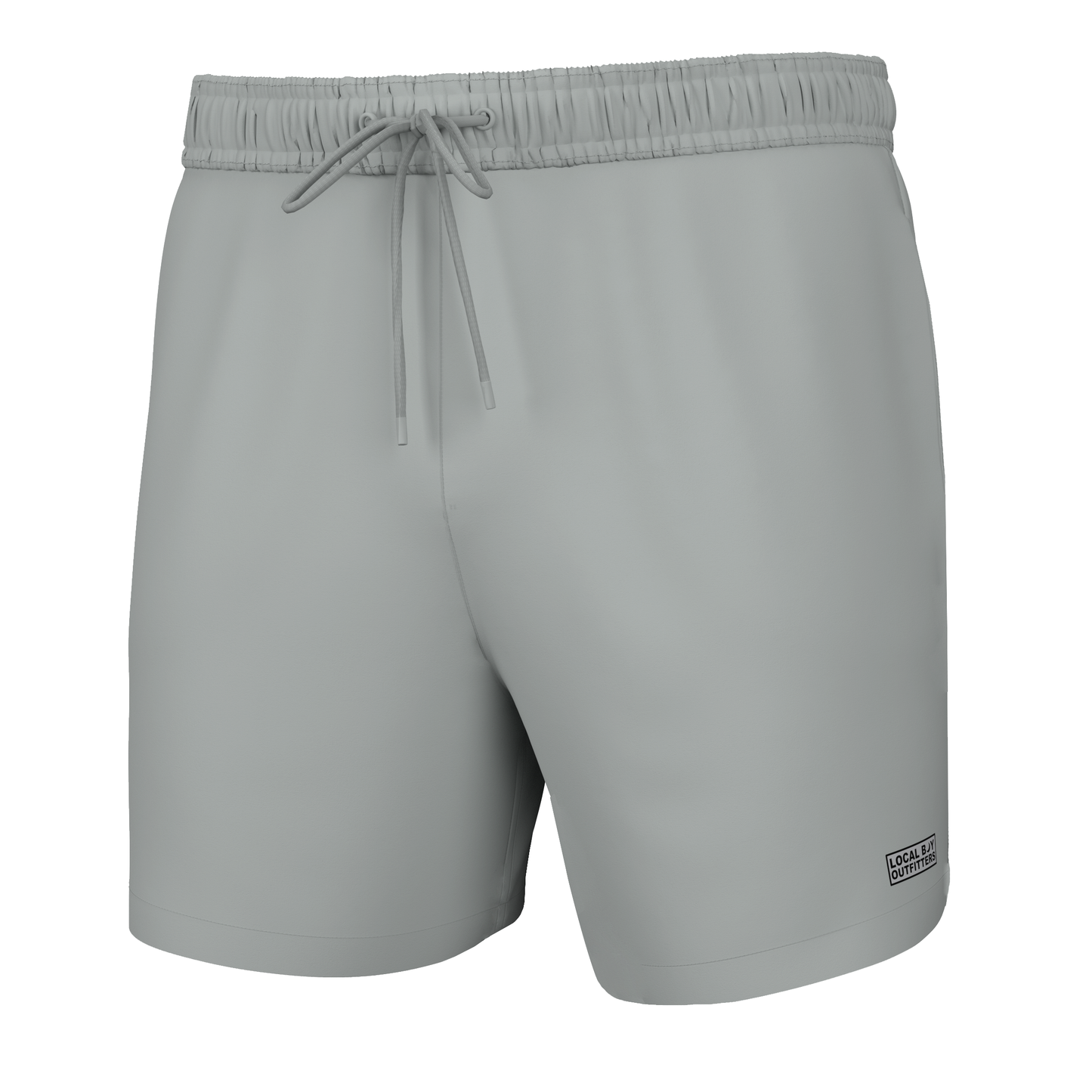 Youth Local Boy Outfitters Bayview Swim Trunks - Cool Gray