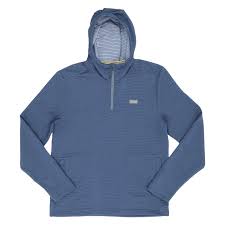Youth Marsh Wear Sullivan Tech Hoodie - Stargazer Blue