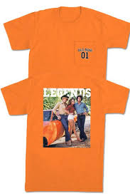 Old Row Hazzard County Pocket Tee - Orange