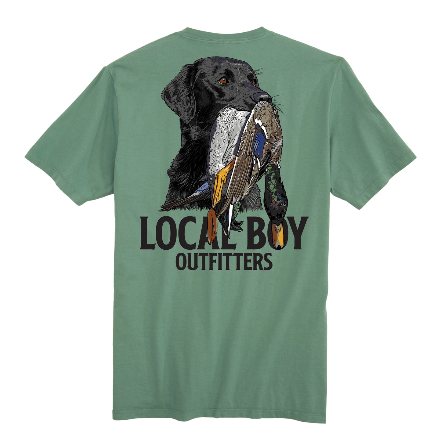 Youth Local Boy Outfitters - Feathered Fetch SS Tee - Light Green