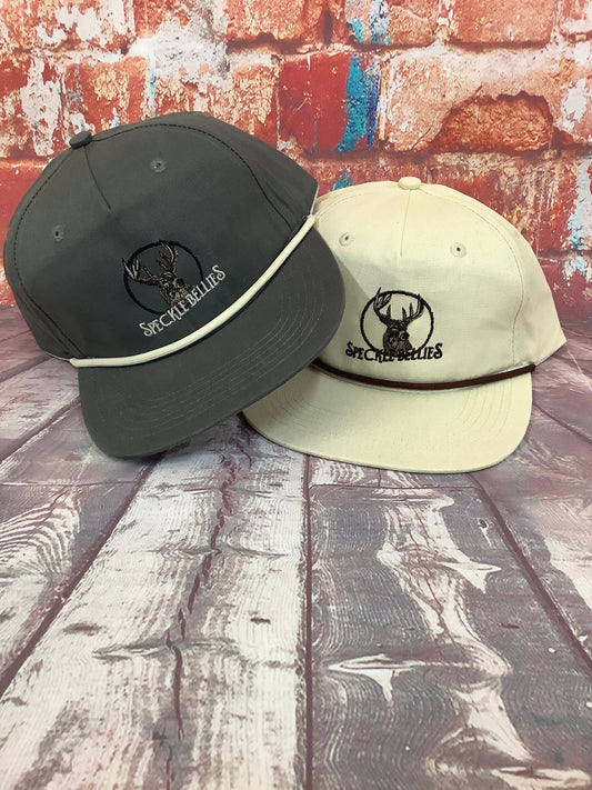 Circle Buck Rope Hat: Cream