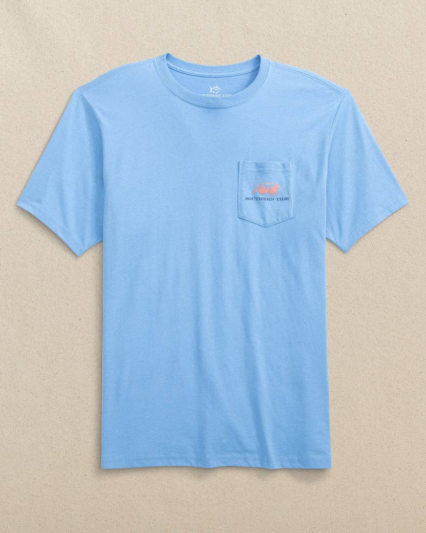 M SS SJ Shrimp Boat Tee: Ocean Channel - 1756