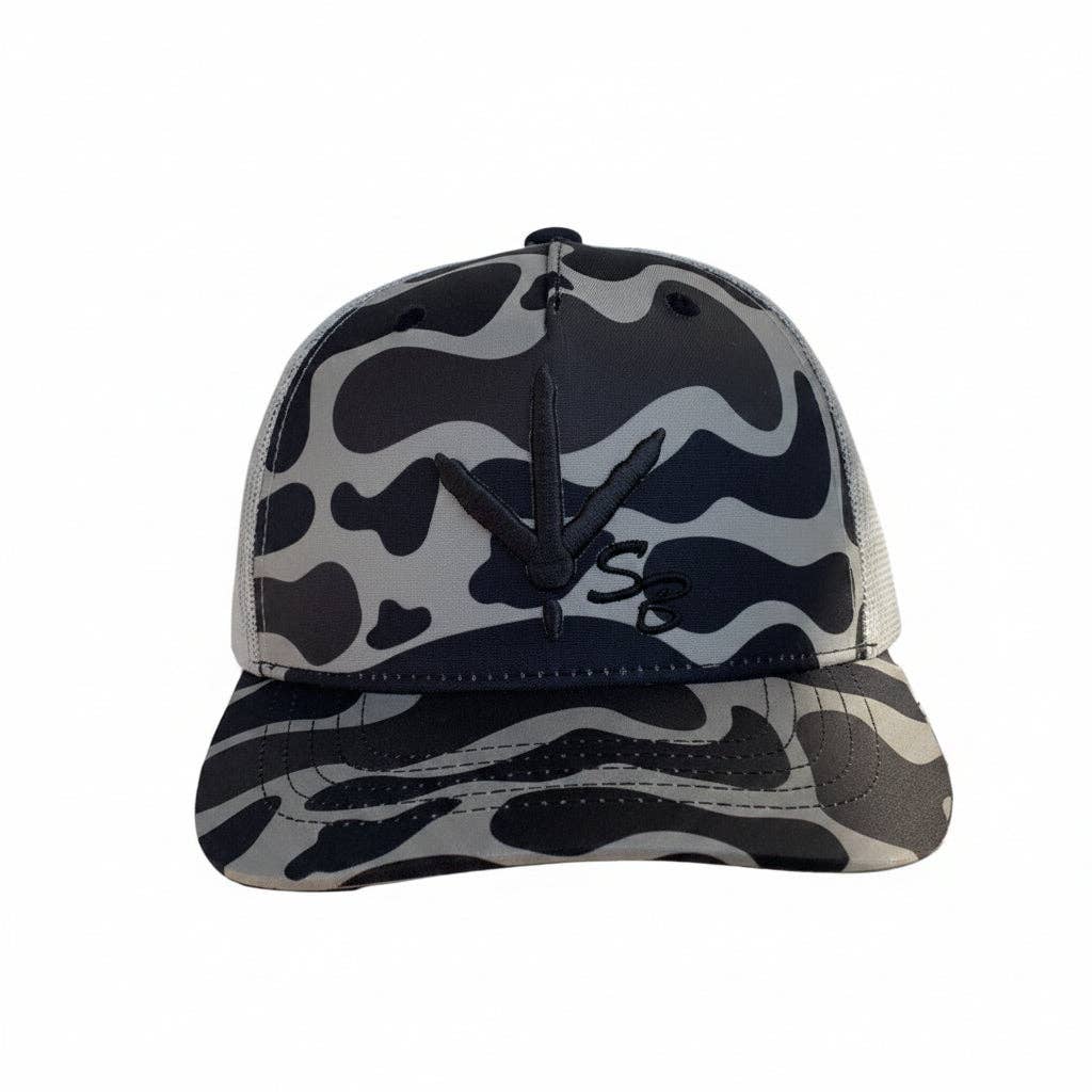 Turkey Track Drip Youth 6 Panel Cap: Drip Camo 6p