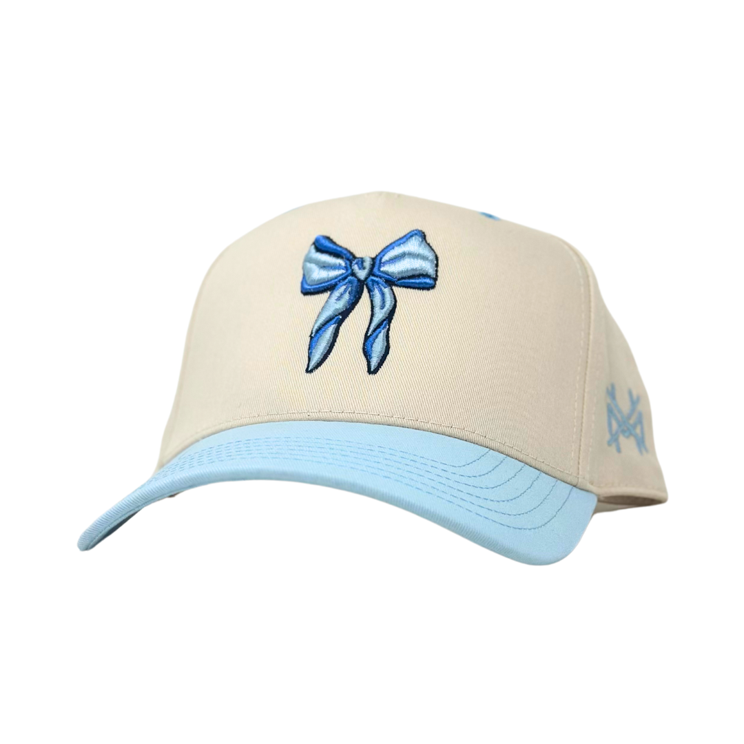 MHC Bow Trucker Hat: Red/ Natural Otto
