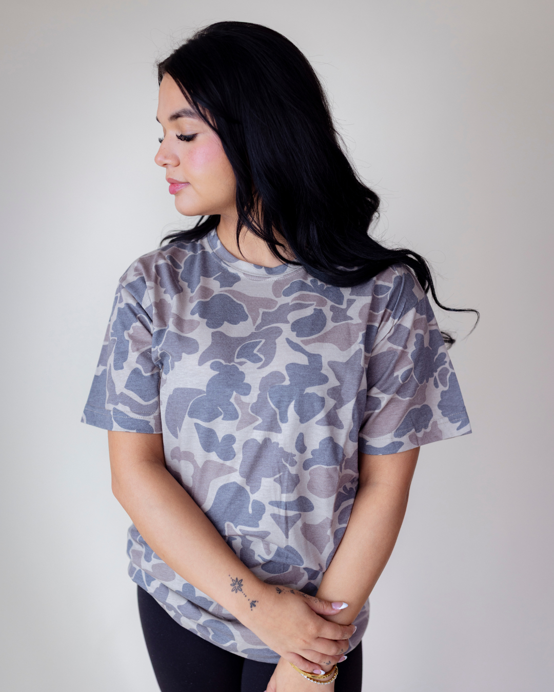 Blank Camo T-Shirt - Fog