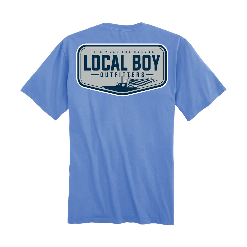 Local Boy Outfitters Boat Badge-Marina