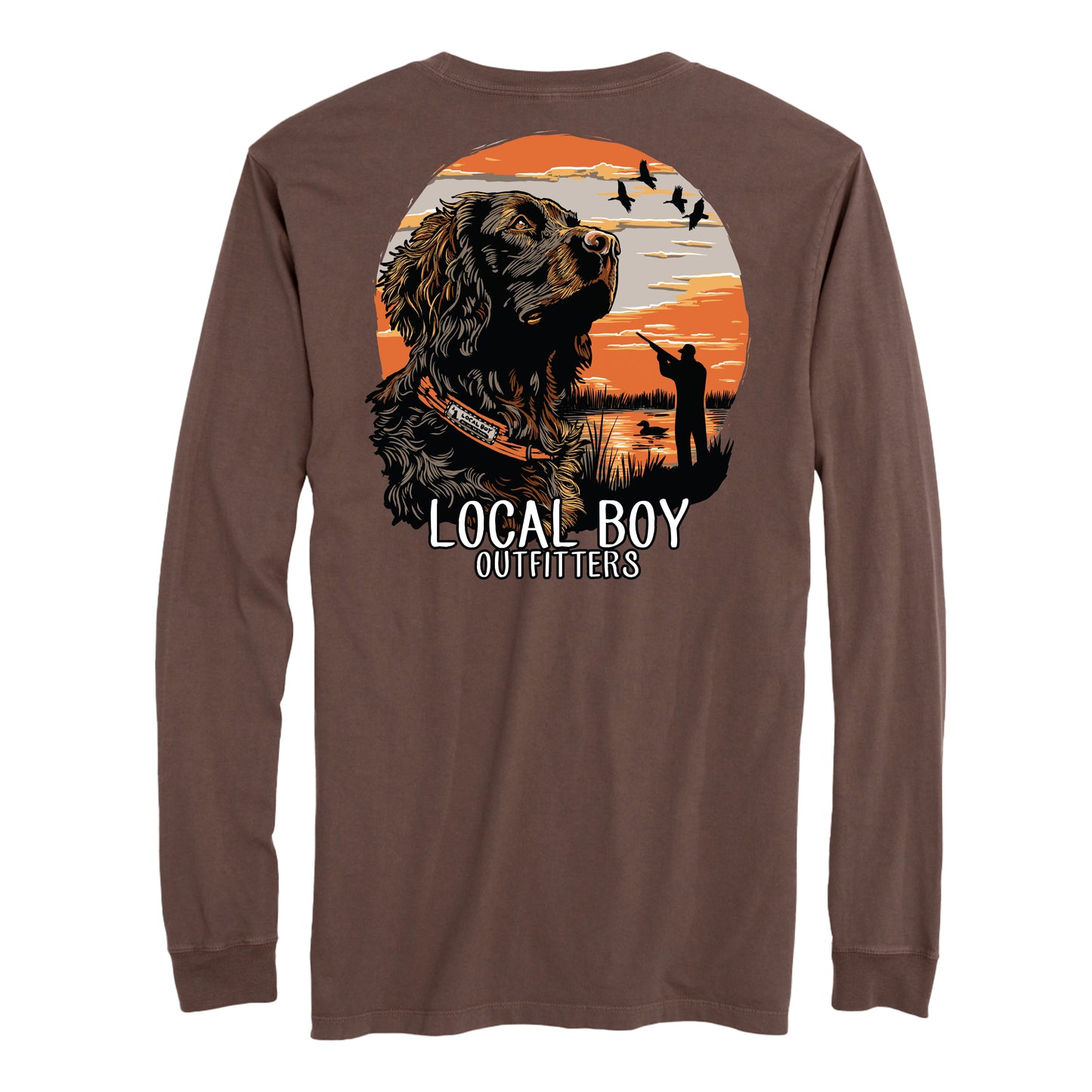 Local Boy Boykin Dream LS Tee - Espresso