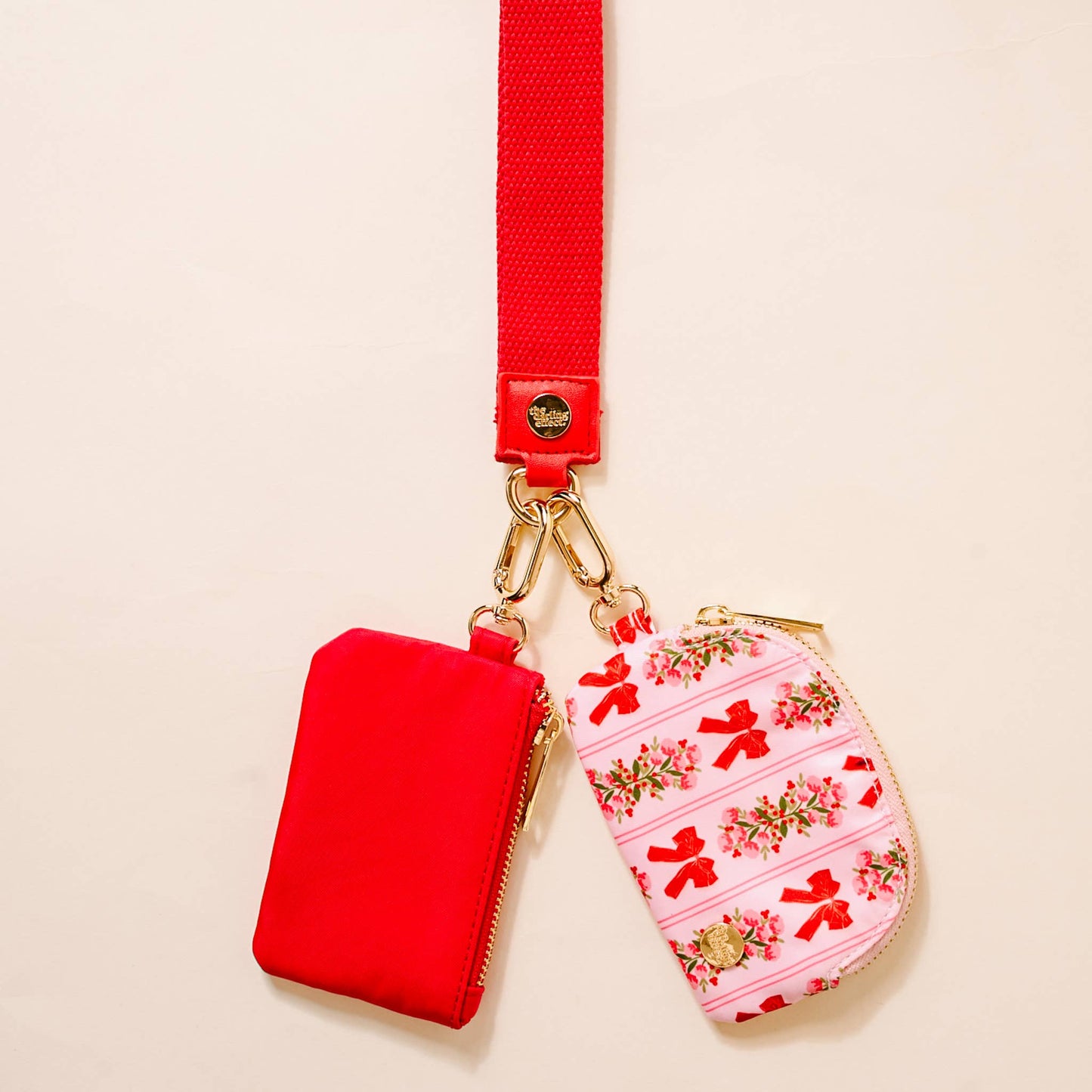 Dynamic Duo Pouch Wristlet-Oh So Merry