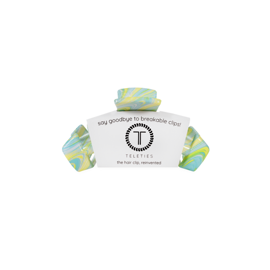 TELETIE Classic | By the Sea Shore | Tiny Hair Clip