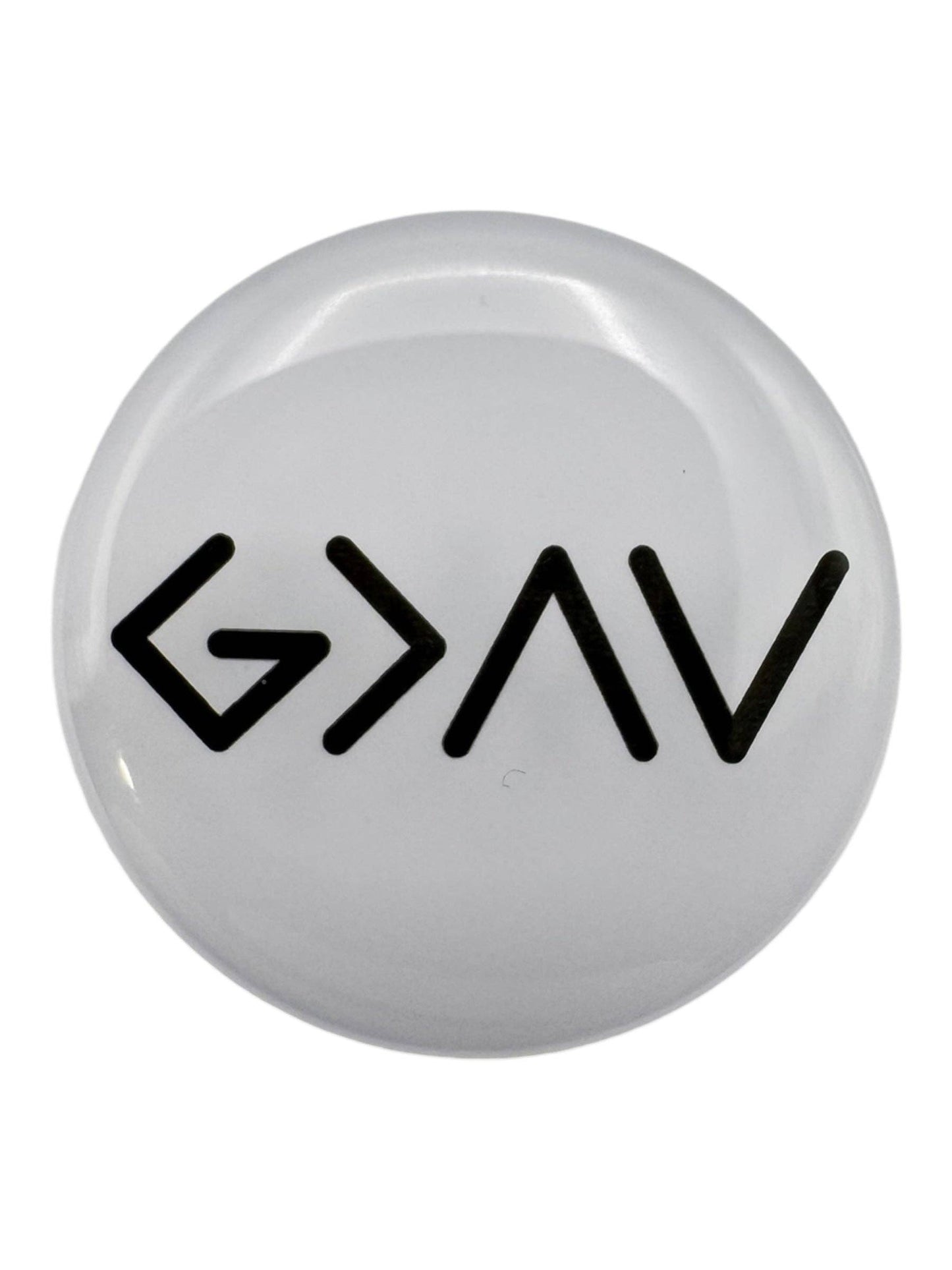 Tap To Pray™ - Prayer Tag Stickers: White + Cross