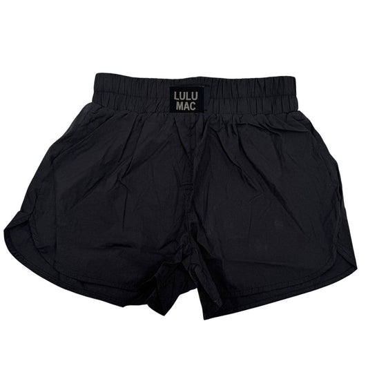 LULU MAC KIDS SOLID SHORT: BLACK
