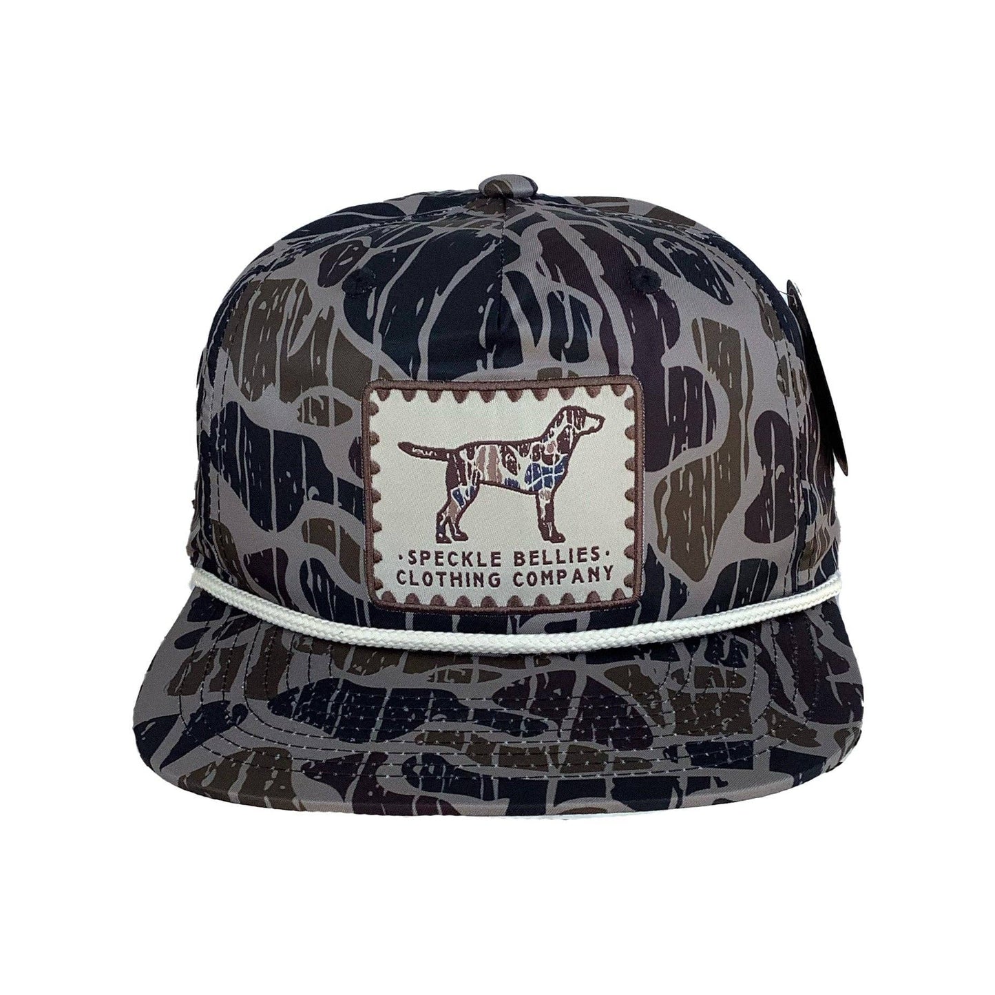 Camo Dog Stamp Patch: Beaver Bottom 7P