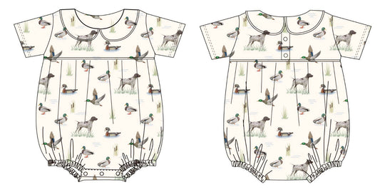 Field & Feathers Boy Collared Bubble