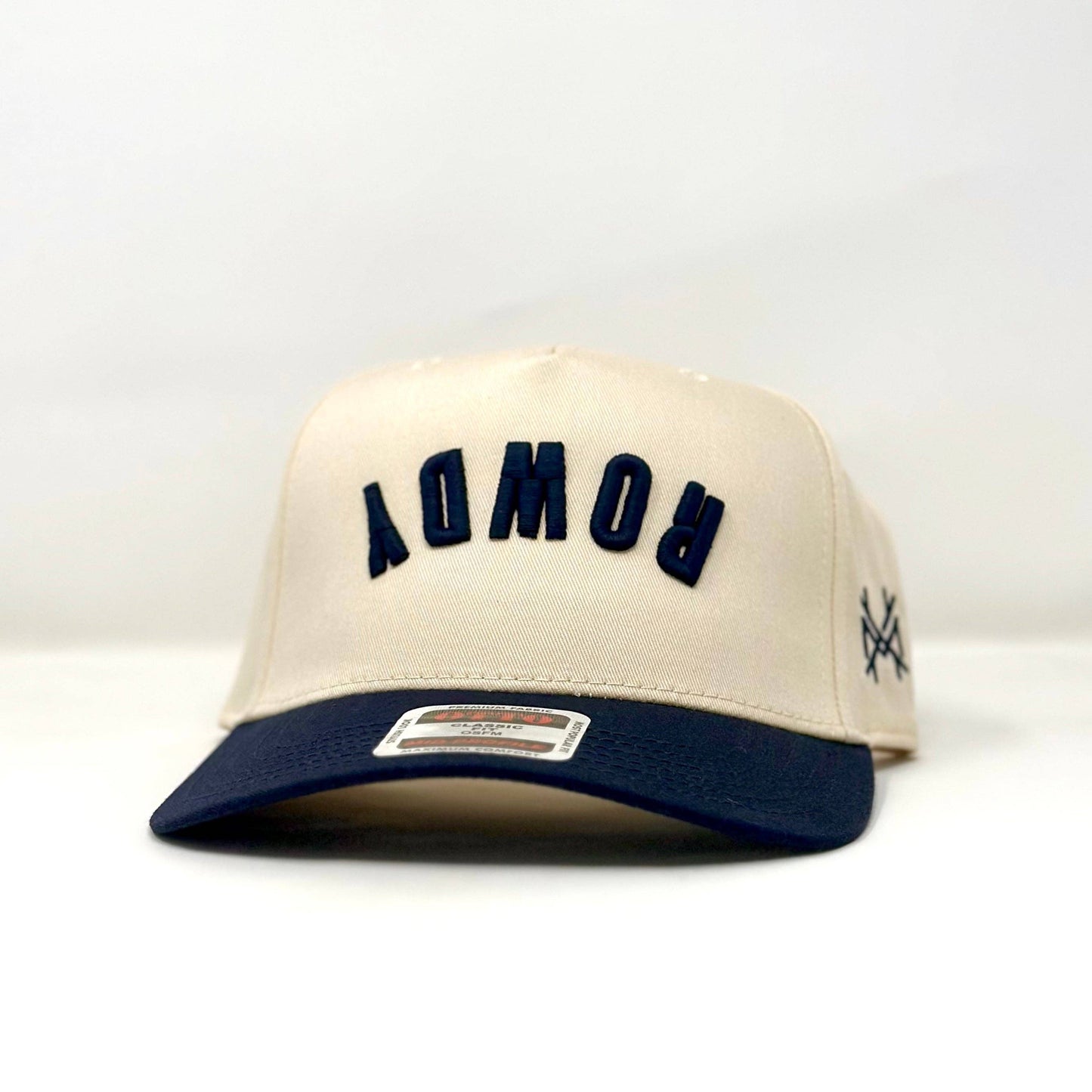 MHC ROWDY Trucker Hat: Black/White Otto